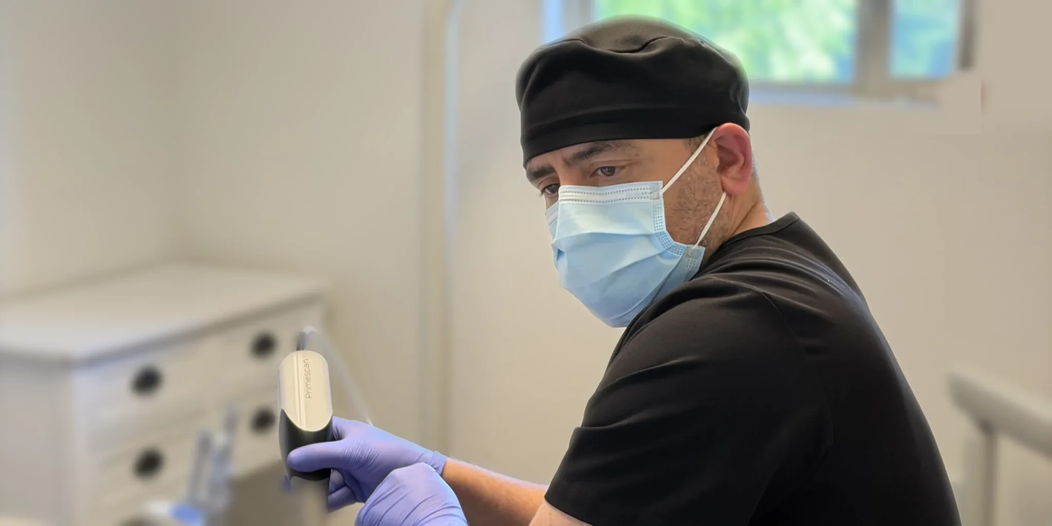 Chairside digital scanning with the CEREC Primescan at Madison Street Dental Clinic